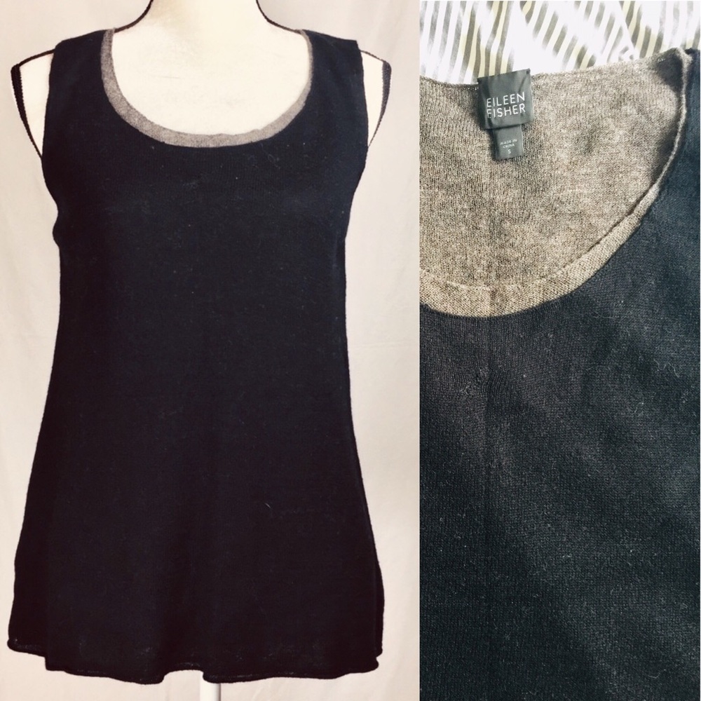 Eileen Fisher sweater tank top